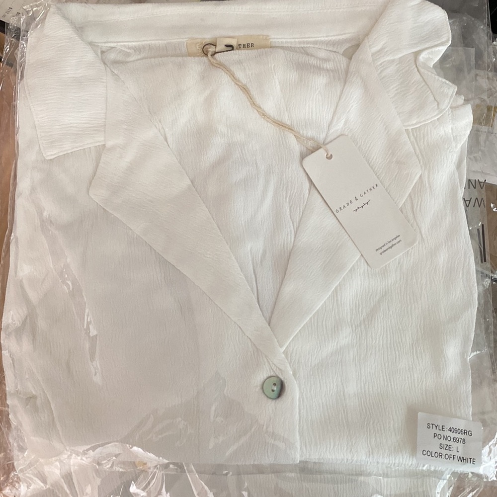 Off white top - Picture 6 of 6